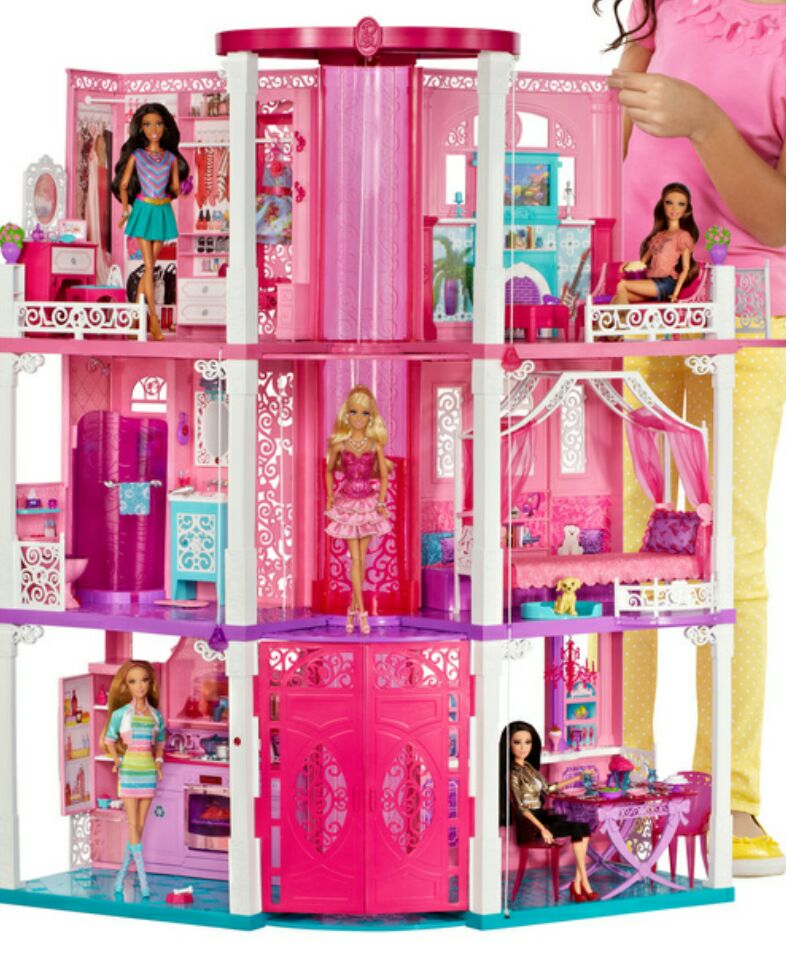 casa di barbie con ascensore anni 80
